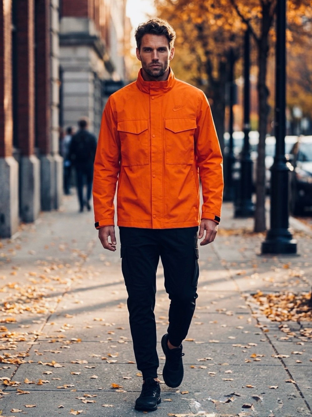 Nike M65 Lightweight Jacket with Chest Pockets - Picture 9 of 16